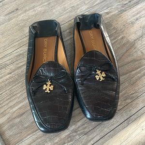 Tory Burch Tory Charm Convertible Loafer, Size 9 M - Black